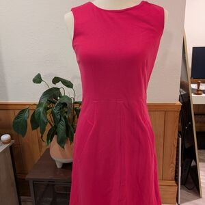 DVF Elegant Pink Sleeveless Dress